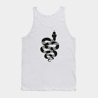 Large Snake Stripes Tank Top